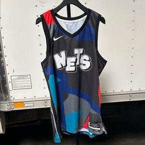 Nike Nets Multicolor Graphic Jersey